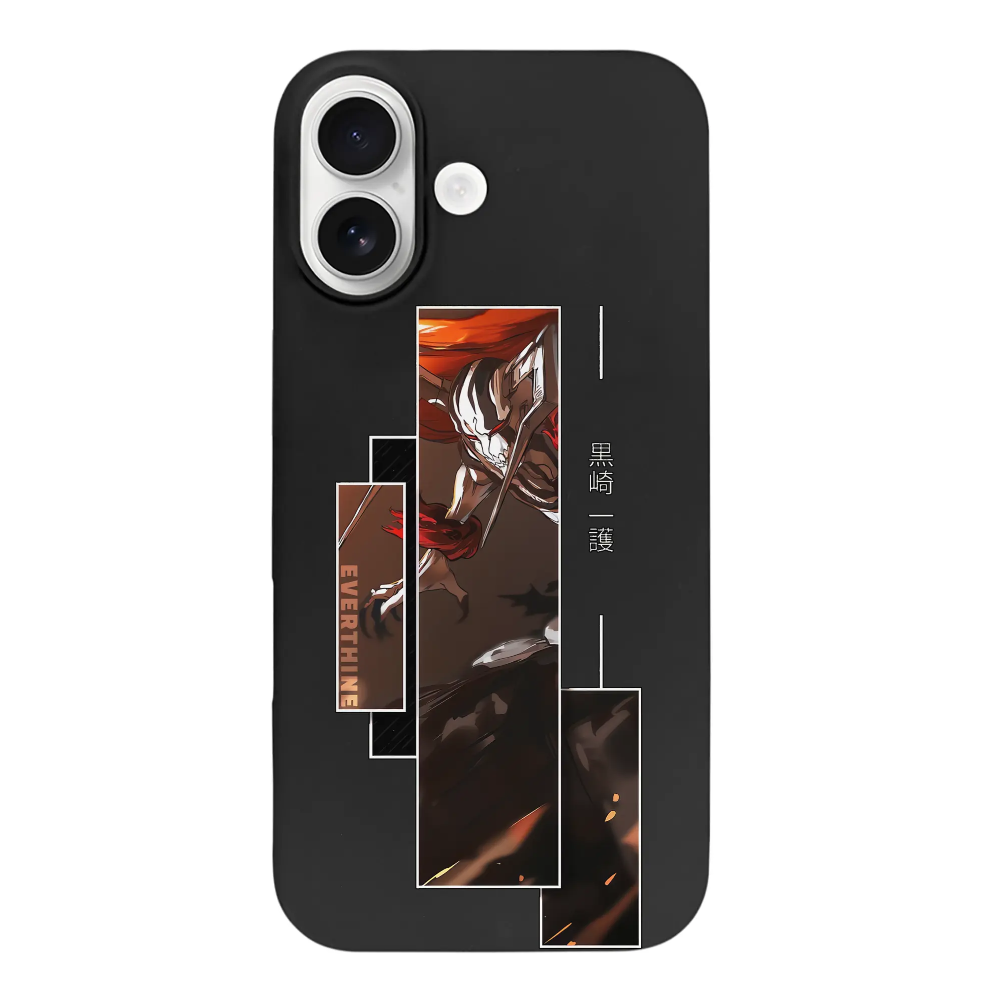 ブリーチ グッズ 黒崎 一護 - iPhone 17 シリーズ シリコンケース 薄型 耐衝撃 指紋防止 ソフトタッチカバー 精密フィット 傷防止 保護ケース iPhone 17/17 Air/17 Pro/17 Pro Max 対応